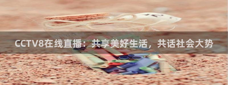 小九nba直播在线观看高清免费：CCTV8在线直播：共享美好生活，共话社会大势